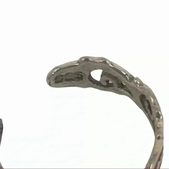 925 TOE RING XS STAMPED STERLING SILVER WAVES IN THE WIND ADJUSTABLE - Picture 12 of 13